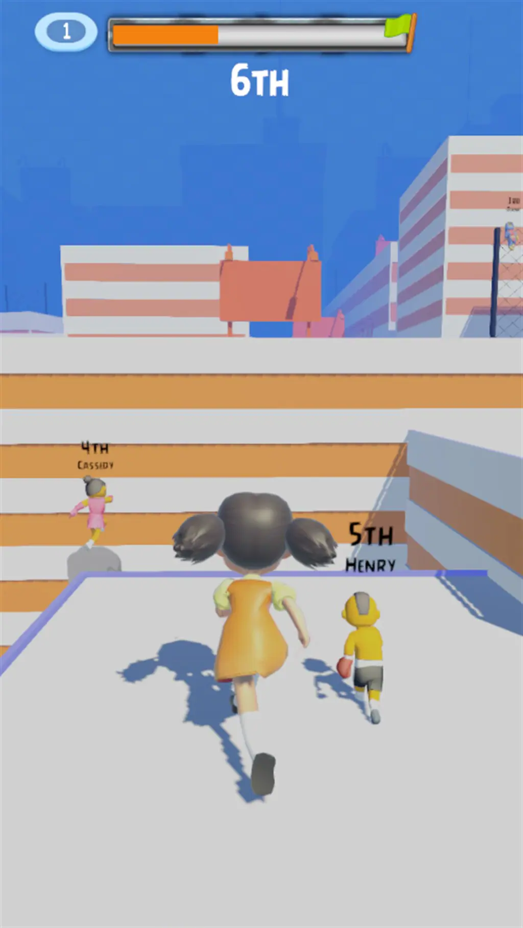 Squid Game Parkour Run Screenshot Image
