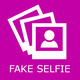 Fake Selfie Icon Image