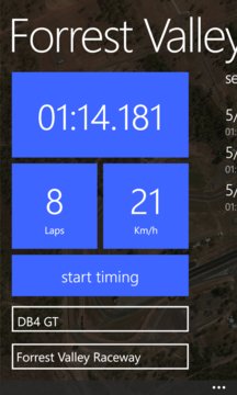 Track Timer Screenshot Image