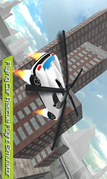 Flying Car Rescue Flight Sim Screenshot Image