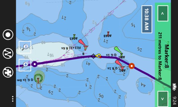 Marine Navigation Screenshot Image