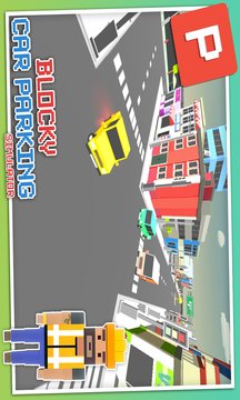 Blocky Car Parking Simulator Screenshot Image