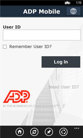 ADP Mobile Solutions Screenshot Image