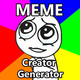 MEME Creator Generator Icon Image
