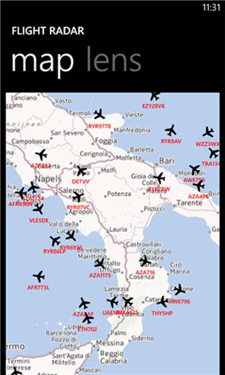 Plane Radar Screenshot Image