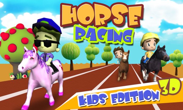 Horse Racing 3D (Kids Edition) Screenshot Image