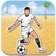 Beach Soccer Icon Image