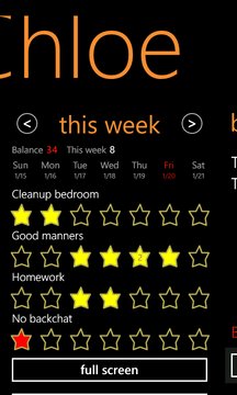 Reward Chart App Screenshot 2