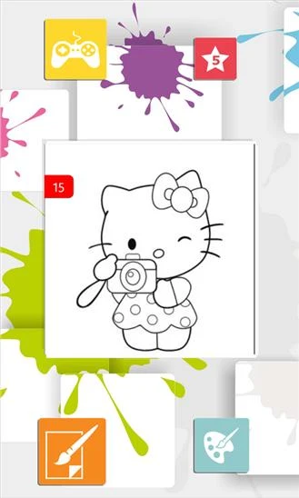 Hello Kitty Paint Screenshot Image
