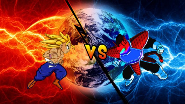 Goku Saiyan Fighting Screenshot Image