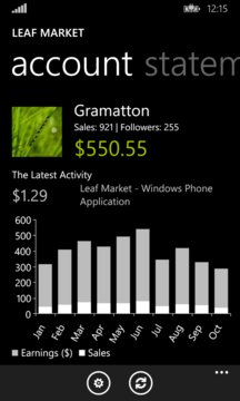 Leaf Market Screenshot Image