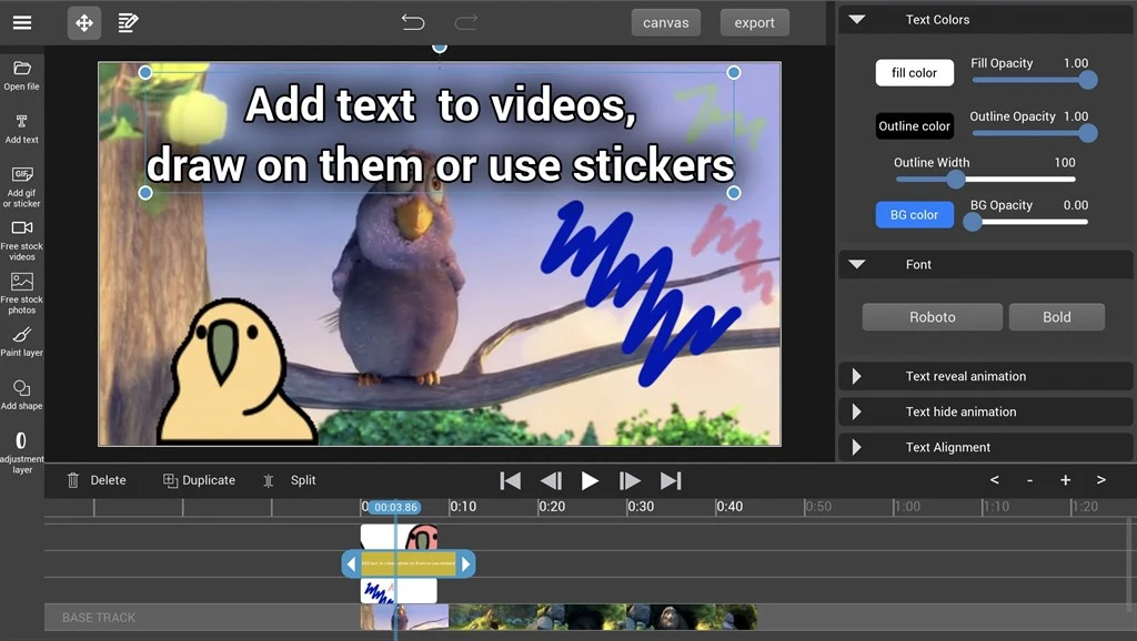 VidMix Video Editor Screenshot Image #1