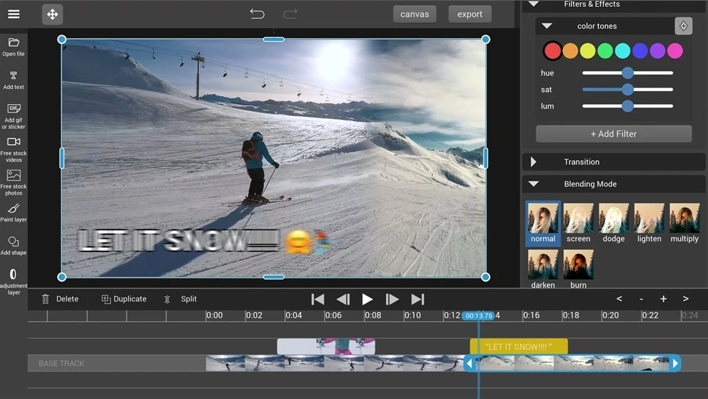 VidMix Video Editor Screenshot Image #2