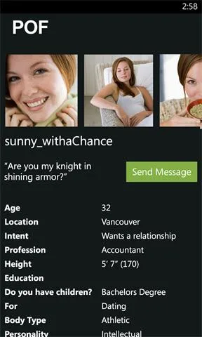 POF - Free Online Dating Screenshot Image #3