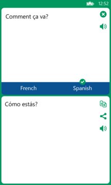 French Spanish Translator Screenshot Image