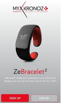 ZeBracelet² Screenshot Image