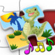 Kid's Dinosaur Jigsaw Puzzles for Pre school
