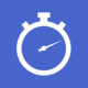 Clear Simple Stopwatch Icon Image