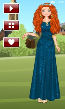 Dress Up: Merida Princess Screenshot Image