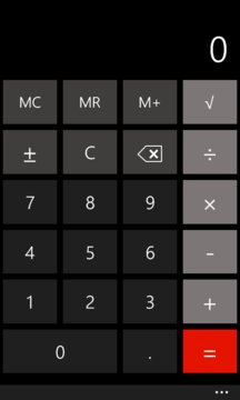 My Calculator Screenshot Image