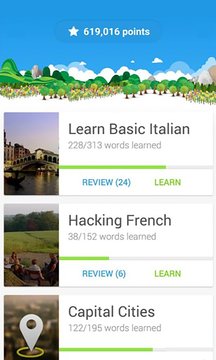 Memrise Learn Languages Screenshot Image