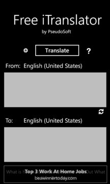 iTranslator Screenshot Image
