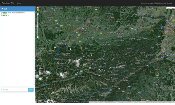 Live Map Collaborator Screenshot Image