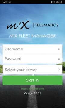 MiX Fleet Manager Screenshot Image