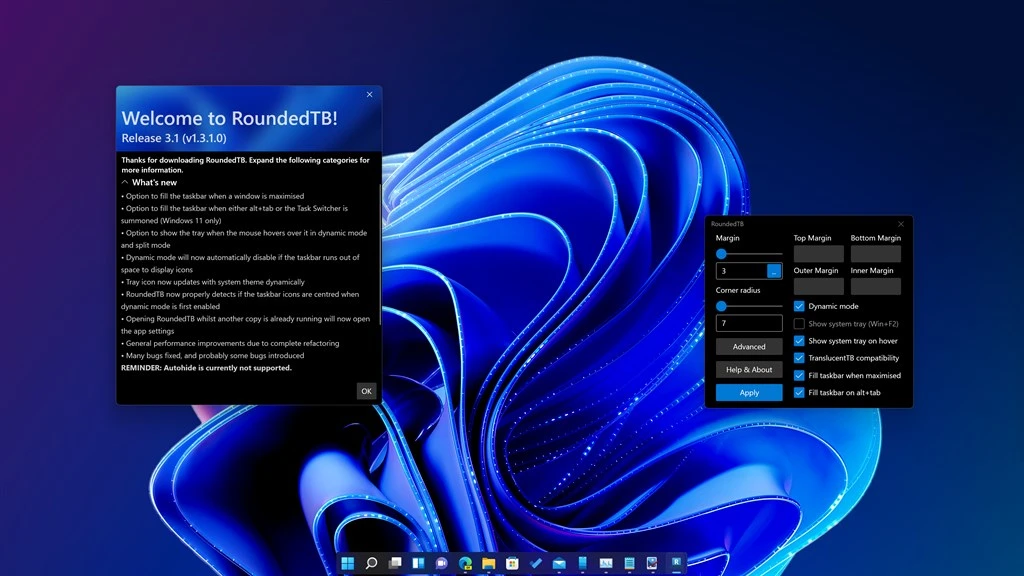 RoundedTB Screenshot Image #5