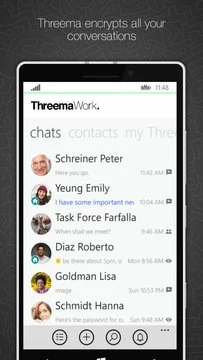Threema Work Screenshot Image