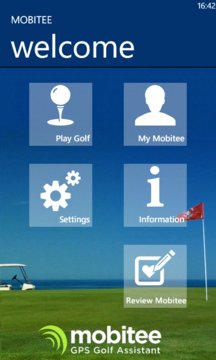 Mobitee GPS Golf Assistent Screenshot Image