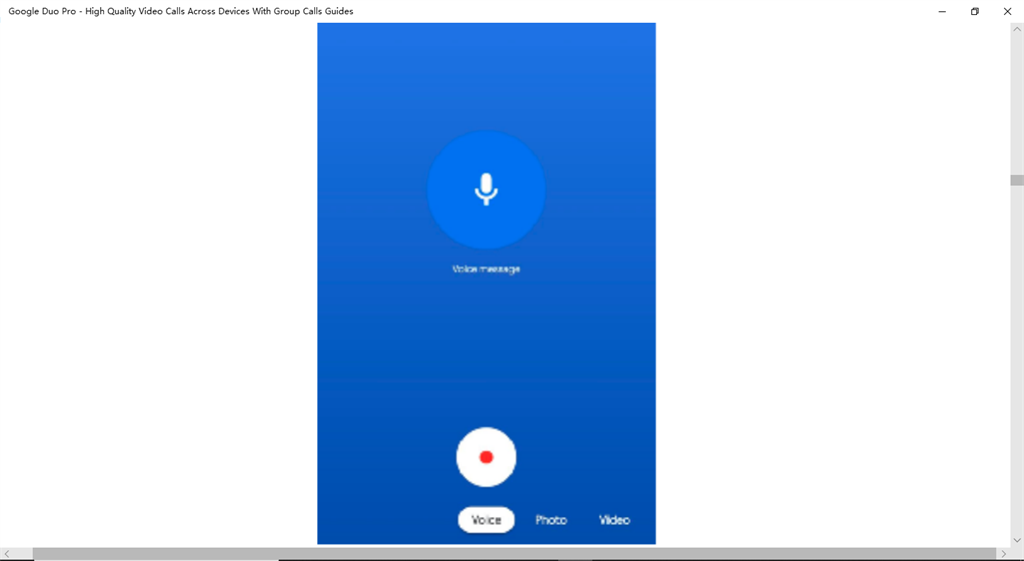 Guides For Google Duo Pro Screenshot Image #2