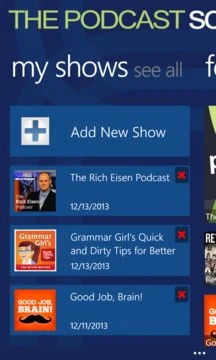 The Podcast Source Screenshot Image