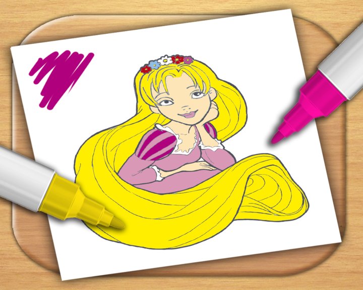 Paint Rapunzel Image