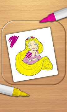 Paint Rapunzel Screenshot Image