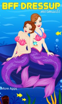 BFF Mermaids Dressup Screenshot Image