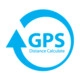 GPS Distance Calculate Icon Image
