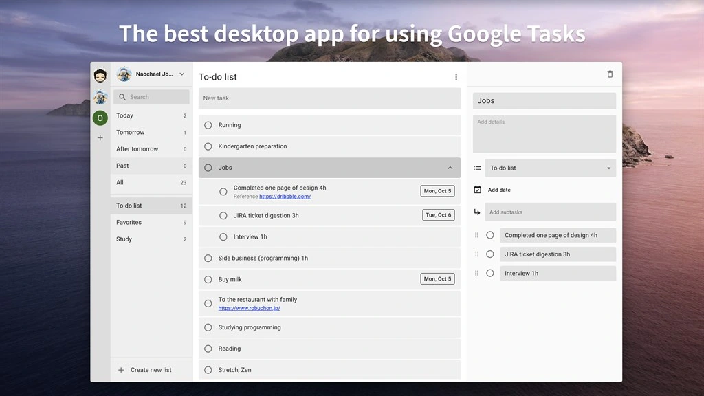 TasksDesktop Screenshot Image #1