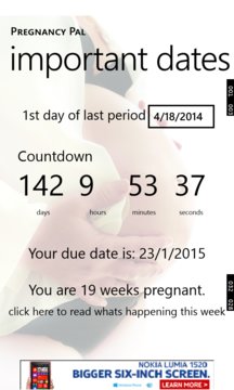 Pregnancy Pal Screenshot Image