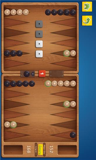 Backgammon Deluxe Screenshot Image