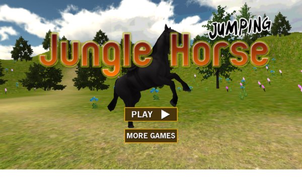 Jungle Horse Jumping Screenshot Image