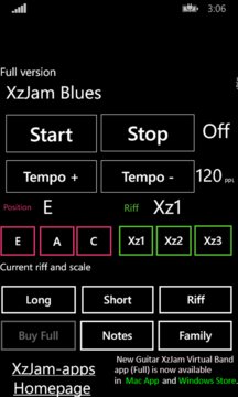 XzJam Blues Screenshot Image