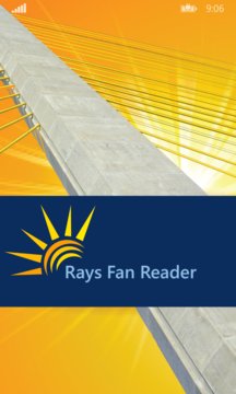 Rays Fan Reader Screenshot Image