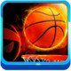 Basketball with Stickman Icon Image
