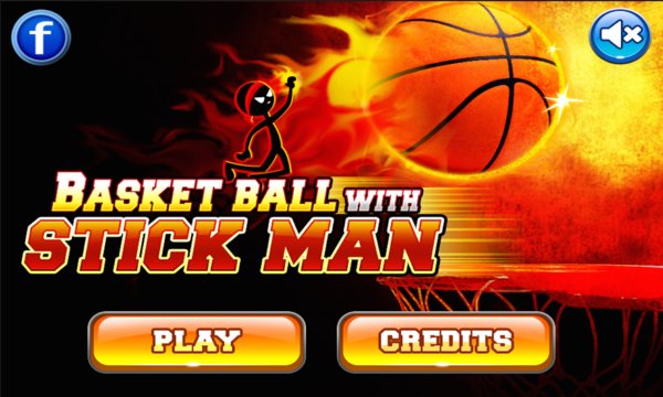 Basketball with Stickman Screenshot Image