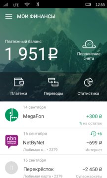 MegaFon.Bank Screenshot Image