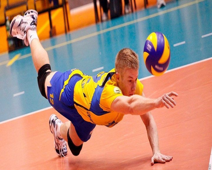 Volleyball Training Image