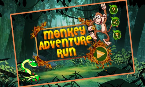 Monkey Adventure Run Screenshot Image