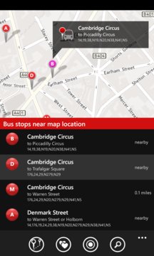 London Bus Checker Screenshot Image