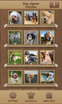 Dog Jigsaw Puzzles Screenshot Image